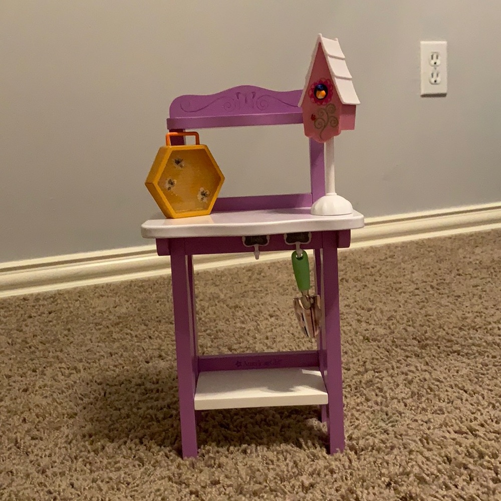 american girl gardener set
